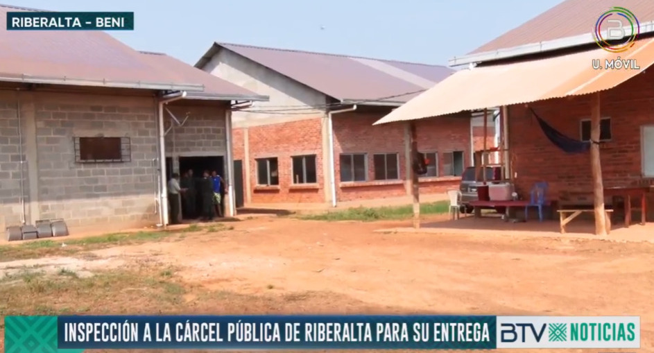 Régimen Penitenciario ultima detalles para la entrega de una carceleta productiva en Beni