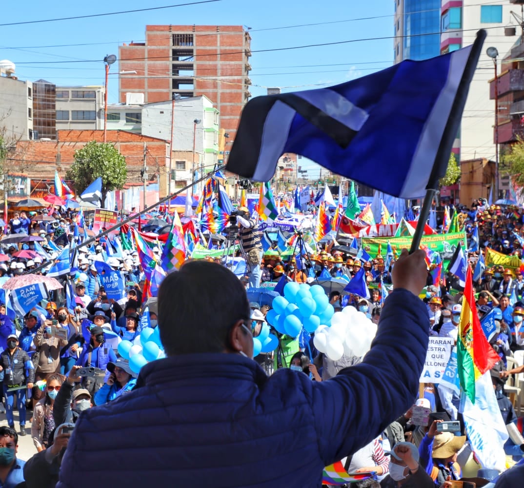 Presidente Arce recibió el respaldo de la Federación Campesina de Cochabamba 
