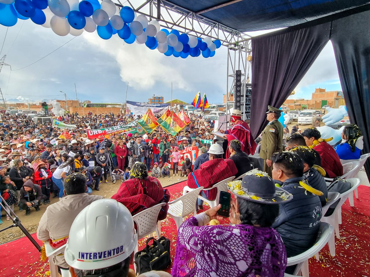 Presidente asegura que El Alto fue “la punta de lanza” en la defensa del gas y de la democracia