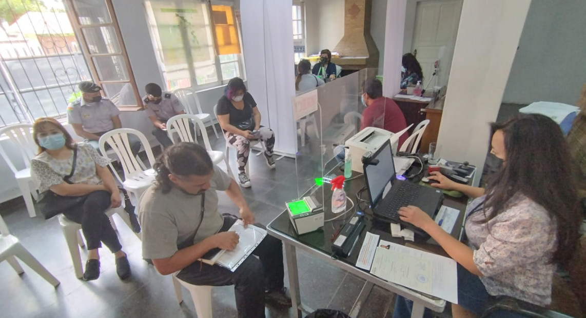 Serecí Cochabamba registra a 1.939 personas en el Padrón Electoral Biométrico en enero