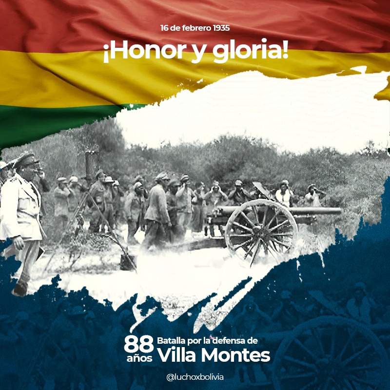 Presidente rinde homenaje a héroes de la Batalla por la defensa de Villa Montes