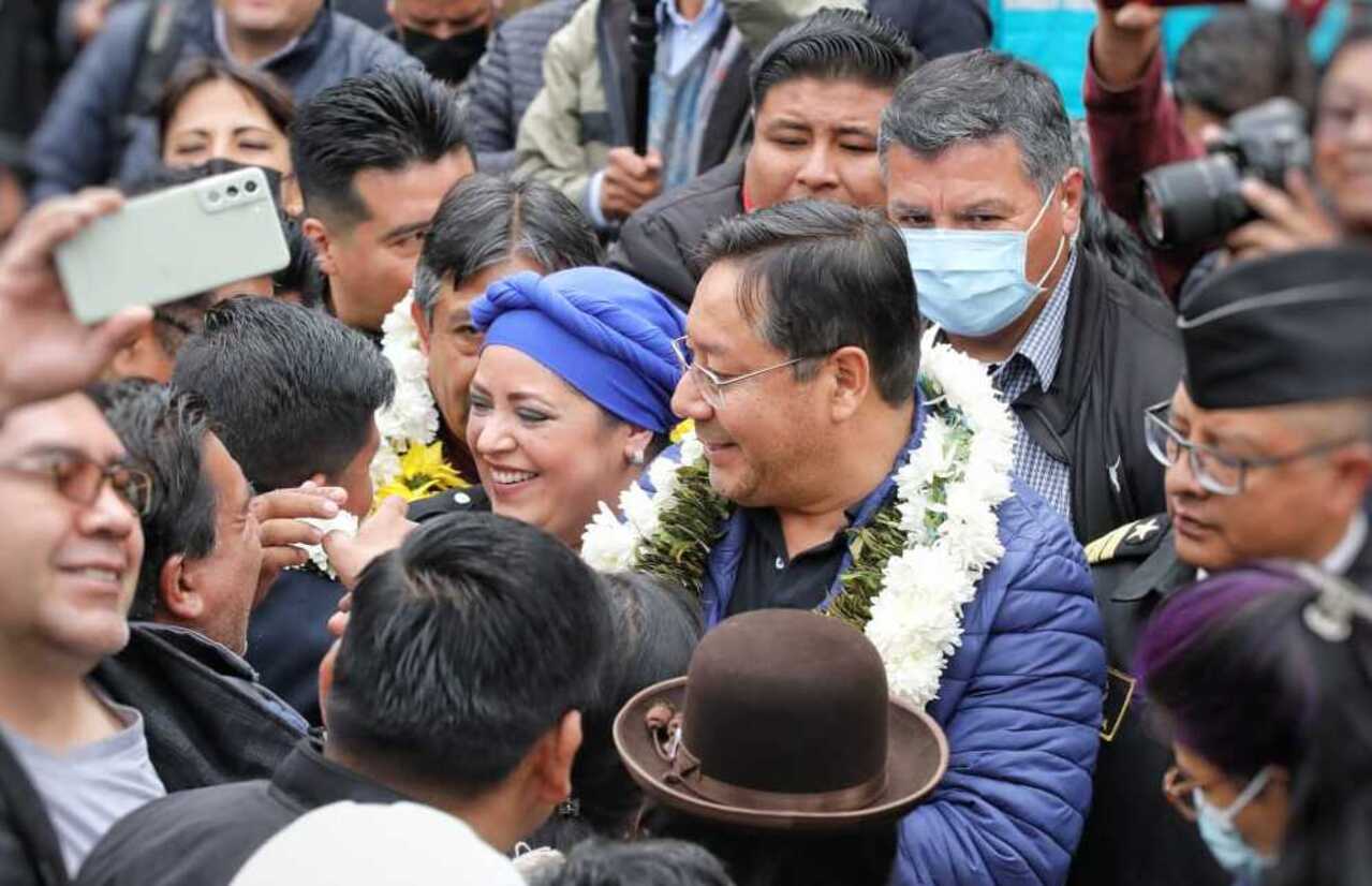 Arce asegura que en unidad se defenderá los recursos naturales, la soberanía y democracia