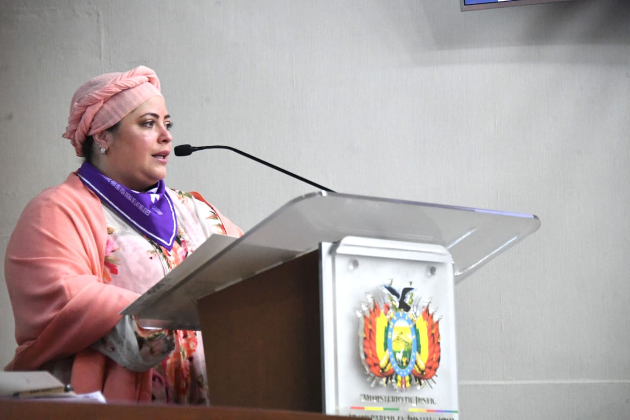 Ministra Prada: La transformación de la justicia debe estar orientada al pueblo 