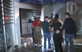 Grupos irregulares afines a Camacho incendian en Santa Cruz clínica del gobernador de Beni