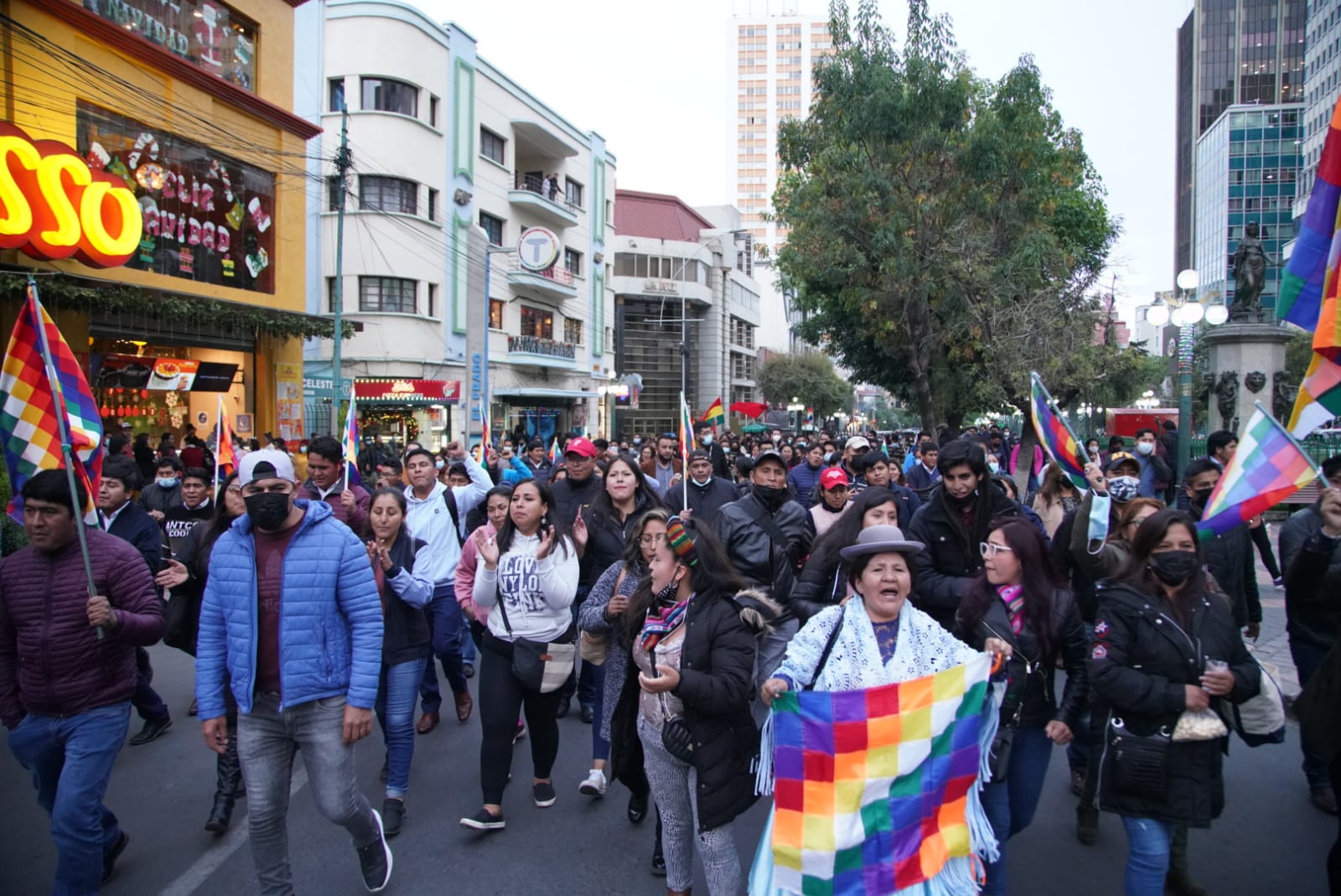 Masiva marcha ciudadana pide 30 años de cárcel contra Camacho