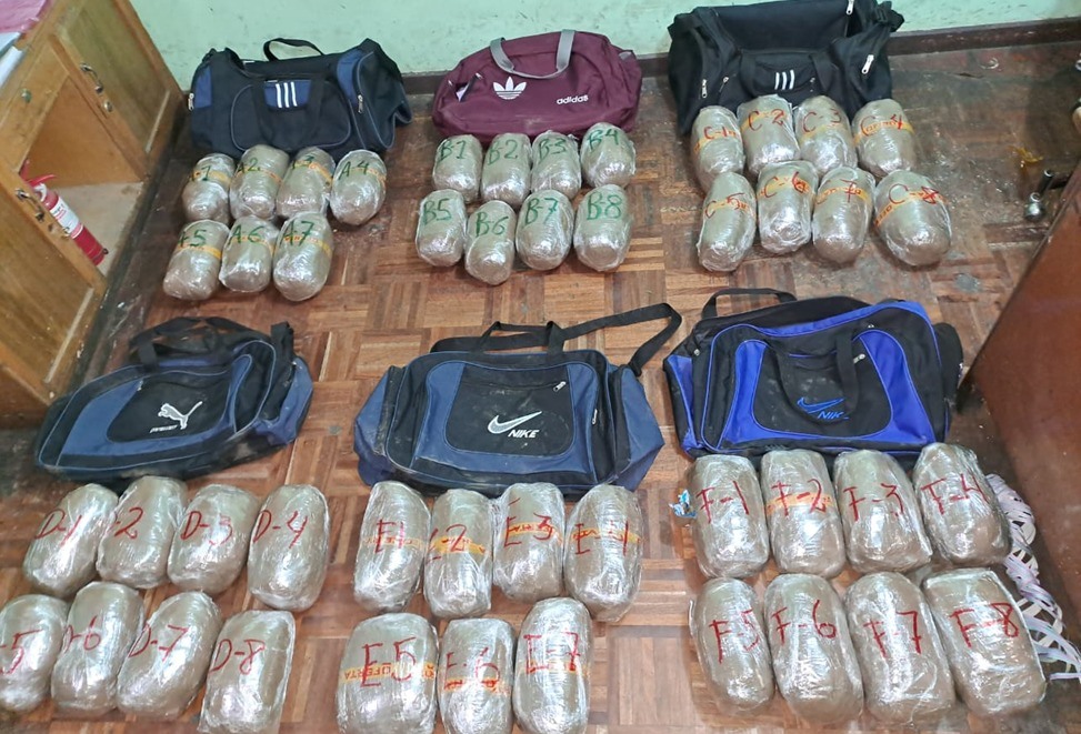 Policía secuestra 339 kilos de droga en operativos durante el carnaval