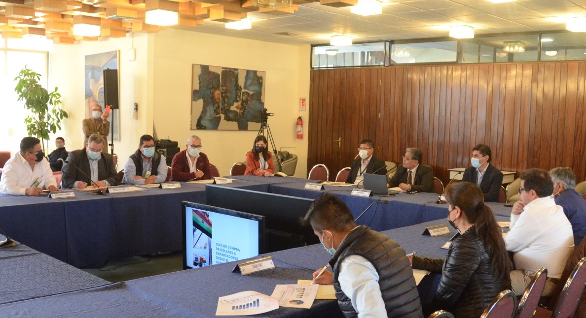 BCB socializa con exportadores de Santa Cruz, Cochabamba, La Paz y El Alto la nueva medida de fomento al sector