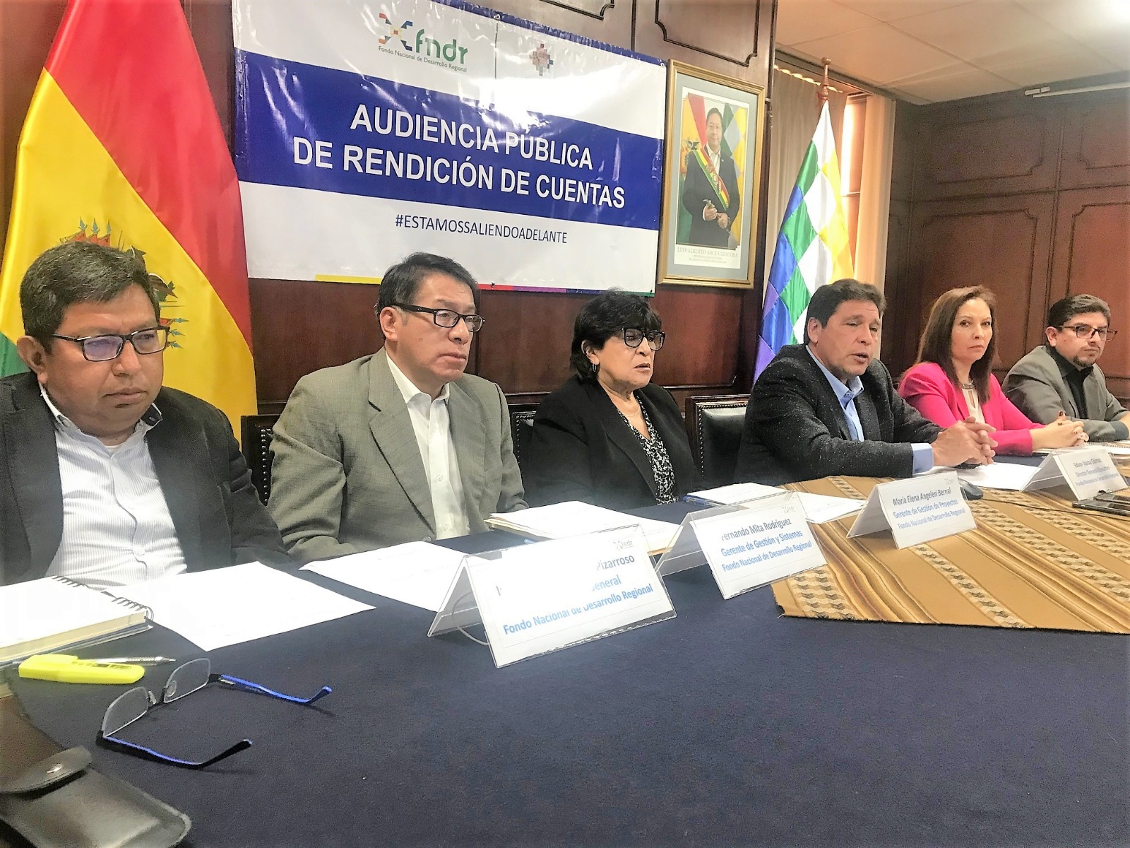 El FNDR desembolsa Bs 601 millones de su presupuesto y llega a 96,7% de ejecución en 2022