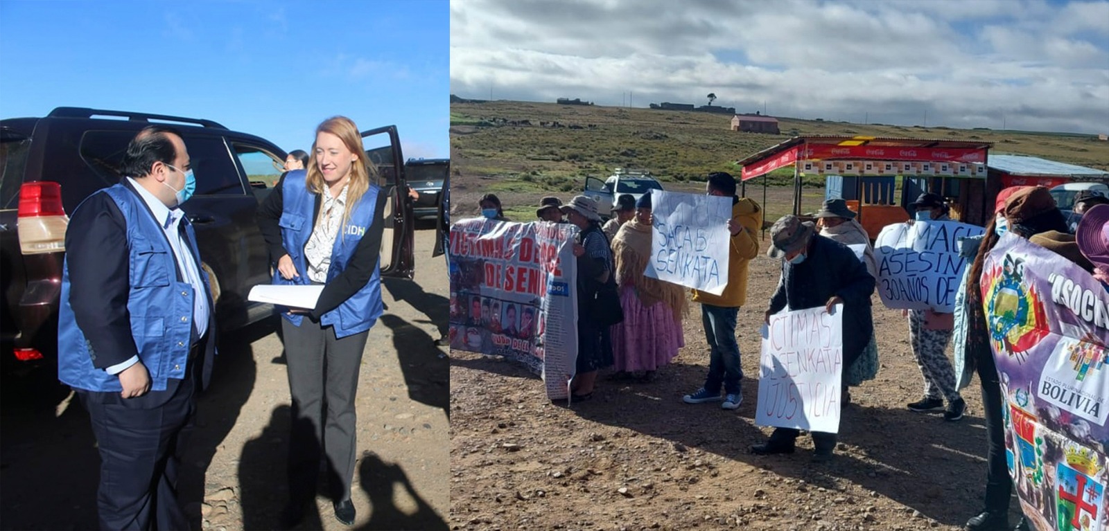 Víctimas de régimen de Jeannine Áñez instalan vigilia en el penal de Chonchocoro y exigen justicia a la CIDH