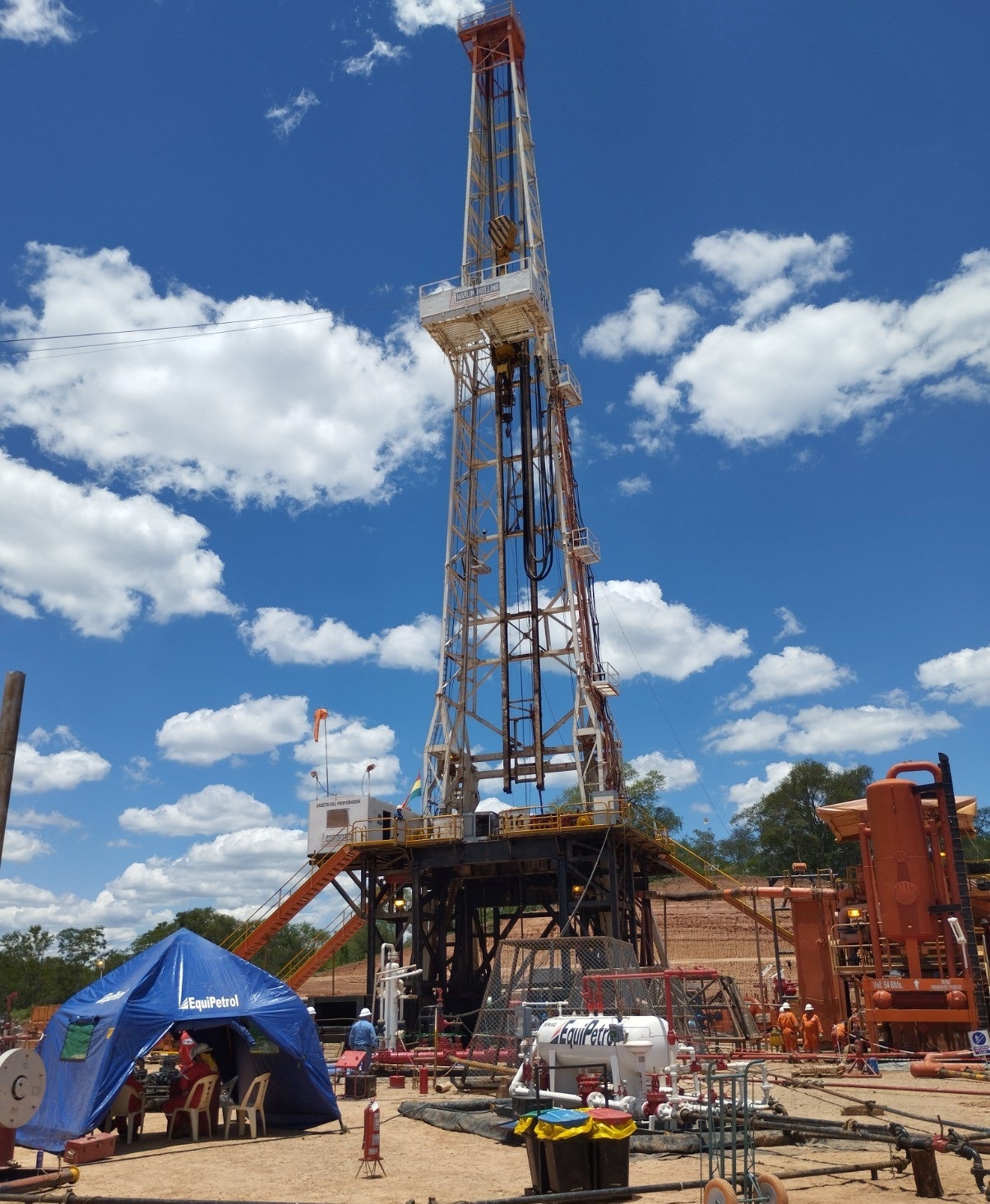 Pozo descubridor Chaco Este-6D reporta producción de 5,19 MMpcd de gas en febrero 