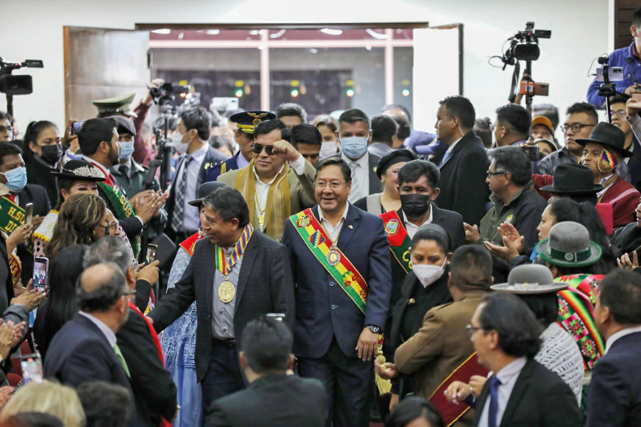 Presidente Arce afirma en El Alto que se avanza en el mandato de justicia por el golpe de Estado de 2019