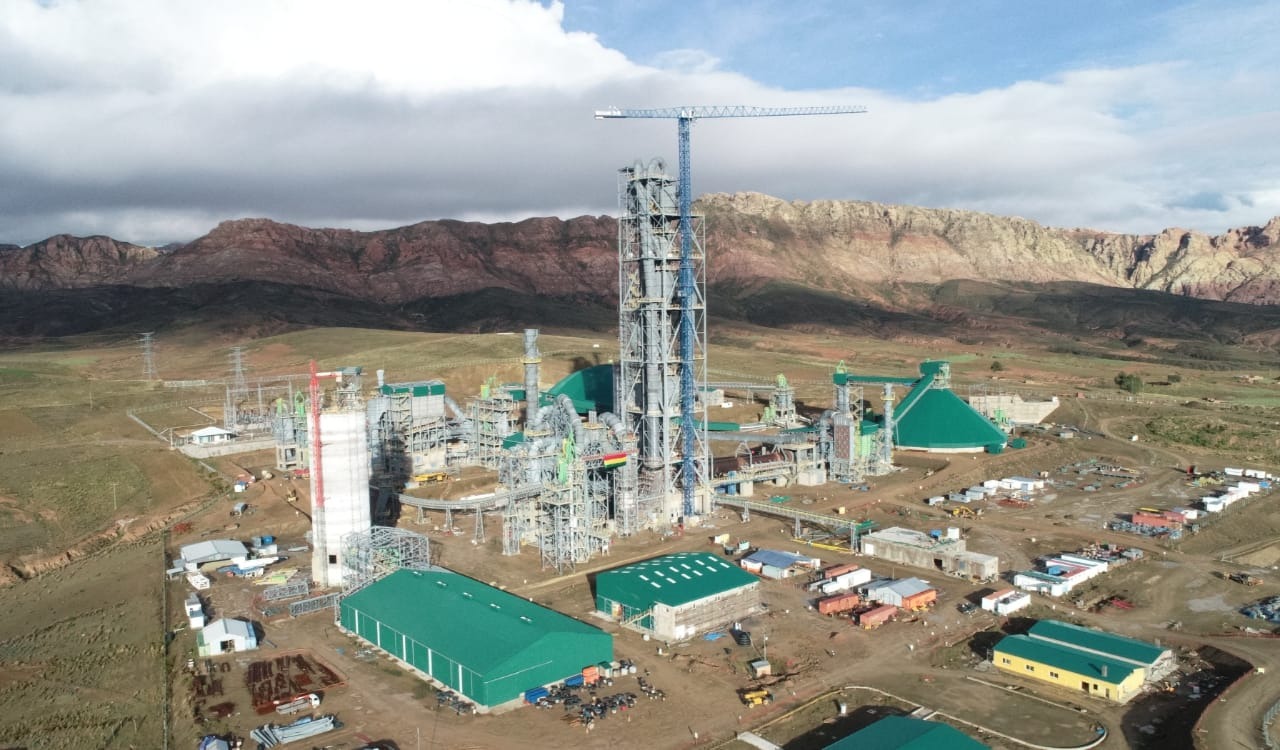 Construcción de la cementera de Potosí tiene avance de 92%, para noviembre se proyecta inicio de operaciones