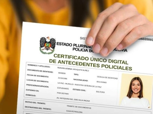 Sistema digital emitió más de 270.000 certificados policiales, 40.000 de ellos fueron en El Alto