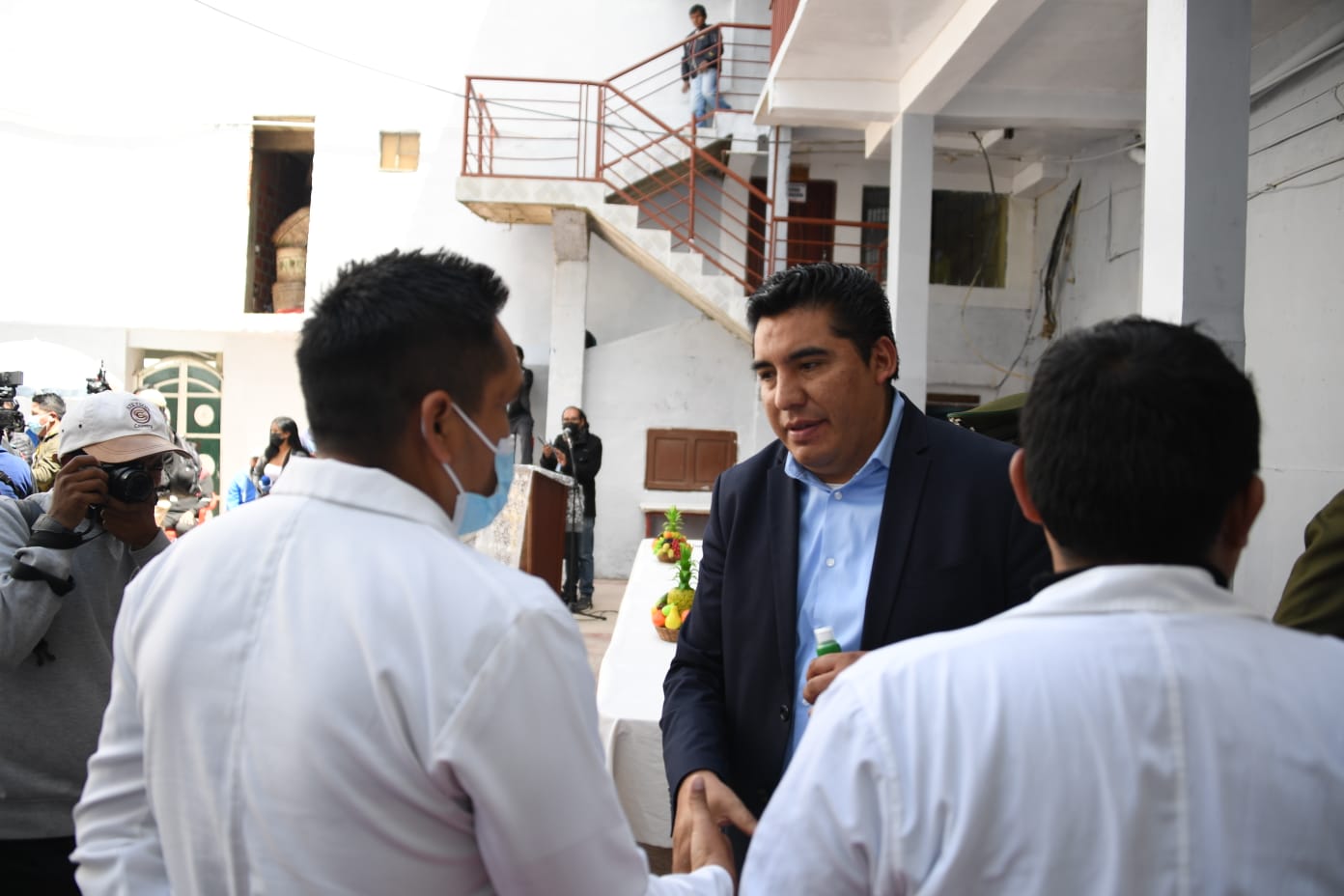 Presos participan de la refacción de espacios comunes de la cárcel de San Pedro