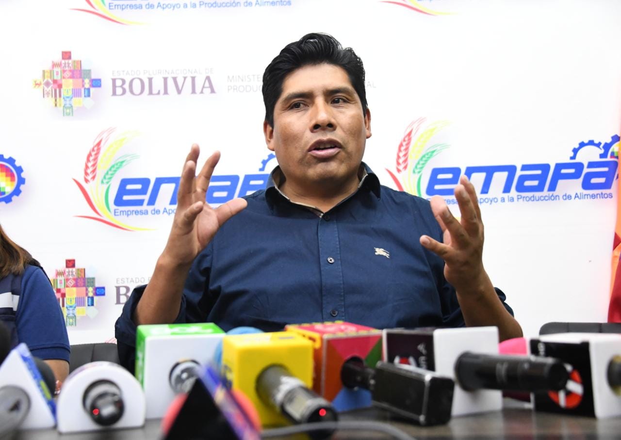 Gobierno destina Bs 1.678 millones en el emplazamiento de 11 nuevas plantas industriales para potenciar a Emapa