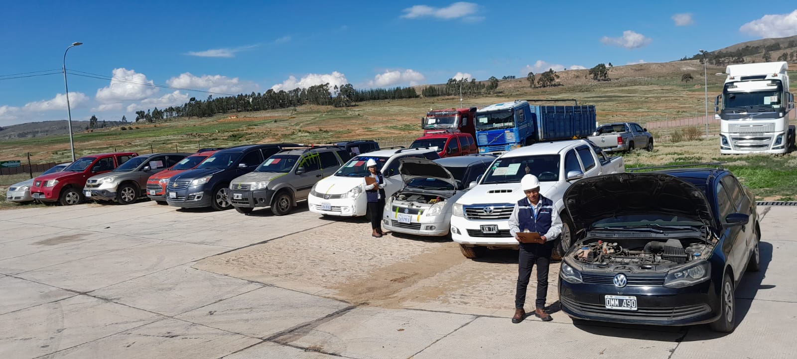 Incautan 17 vehículos indocumentados valorados en Bs 2,3 millones en Chuquisaca