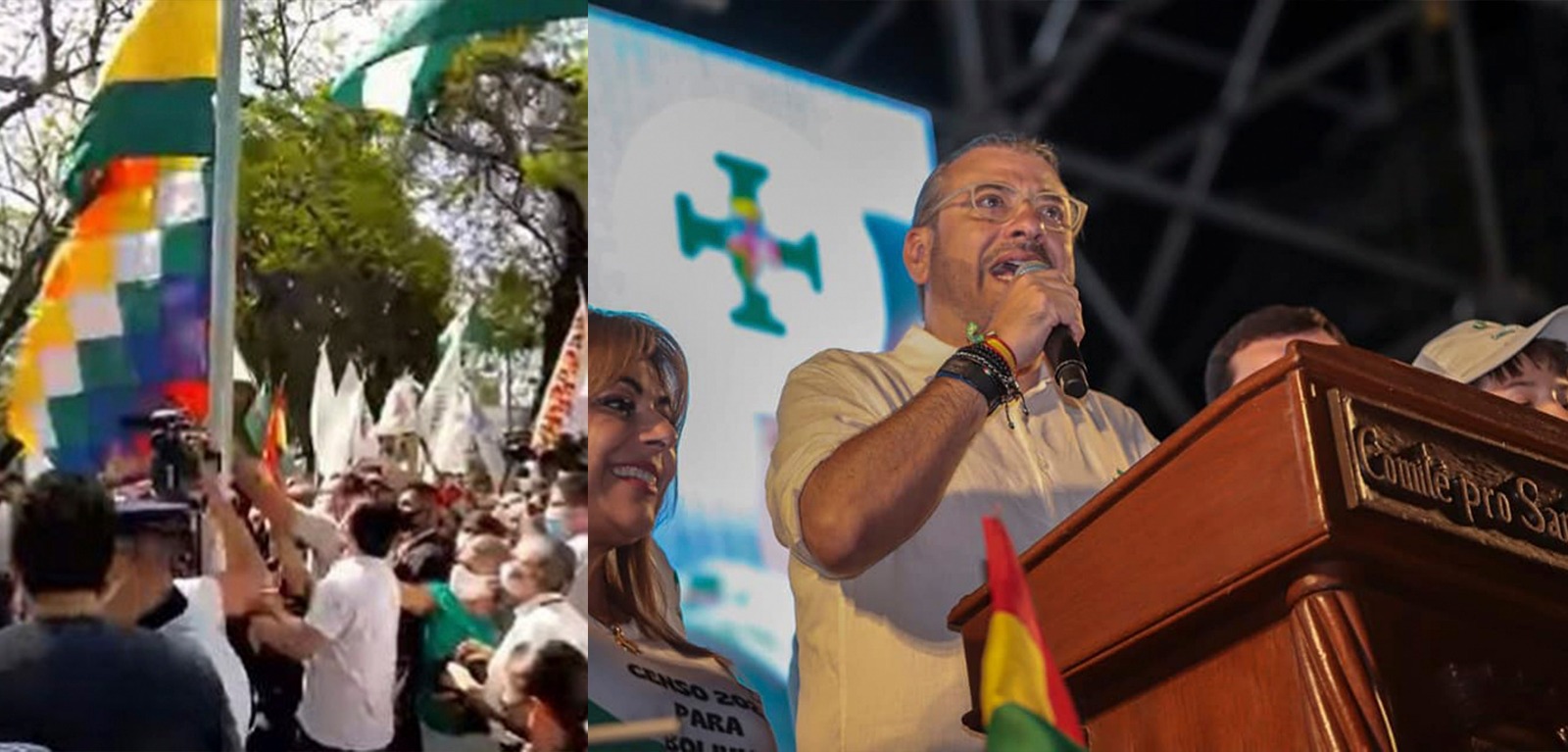 Reprograman juicio contra el excívico cruceño Calvo por ultraje a la wiphala