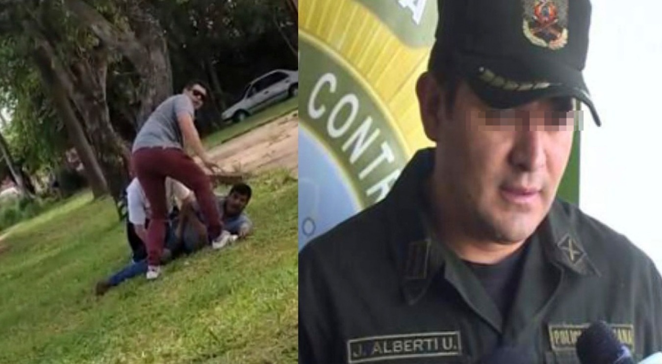 Aprehenden a capitán de la Policía implicado en un robo agravado y lo trasladan a Santa Cruz 