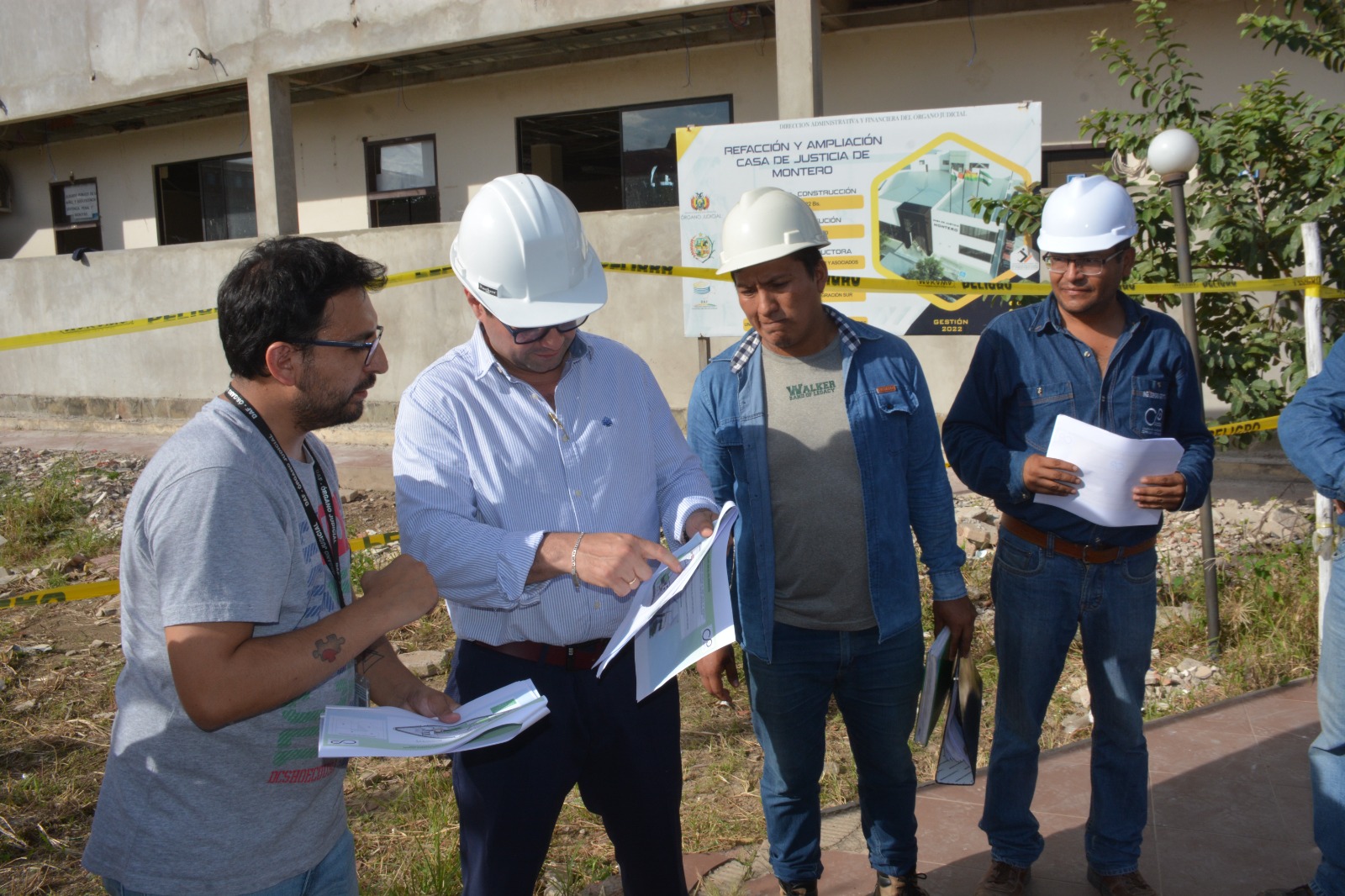 La Casa Judicial de Montero tiene un 35% de avance físico