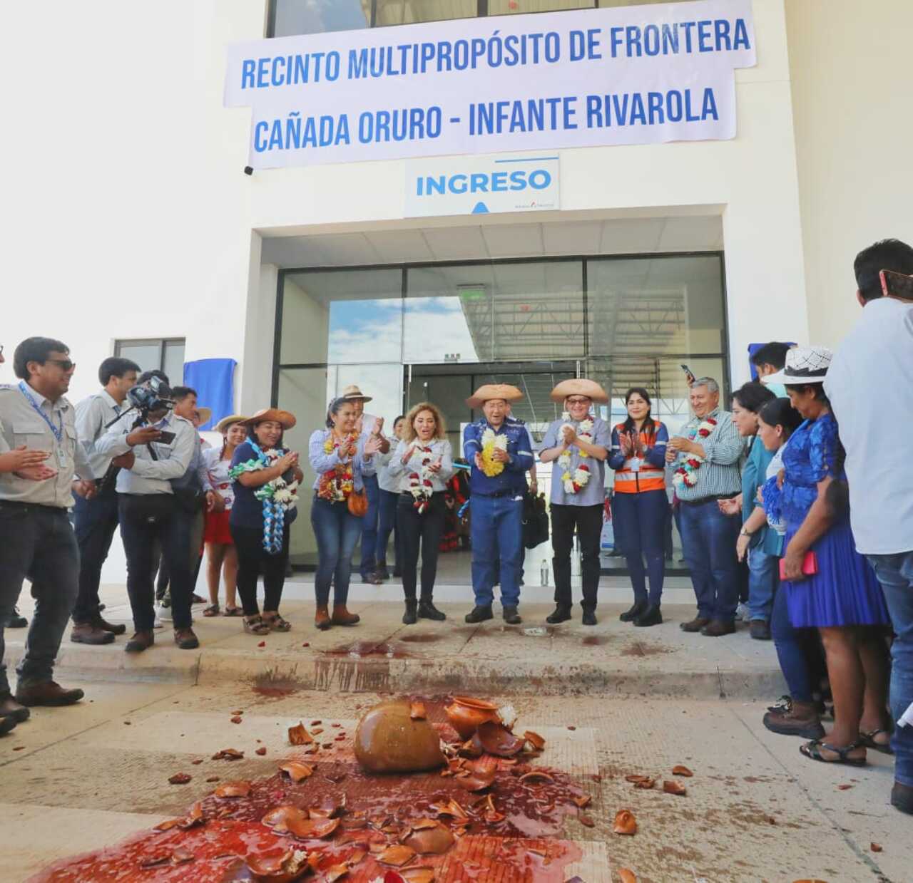 Presidente inaugura Recinto Multipropósito migratorio, sanitario y aduanero en la frontera con Paraguay