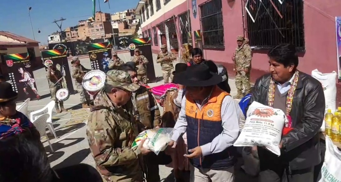 Gobierno entrega ayuda humanitaria para 1.778 familias damnificadas de siete municipios paceños