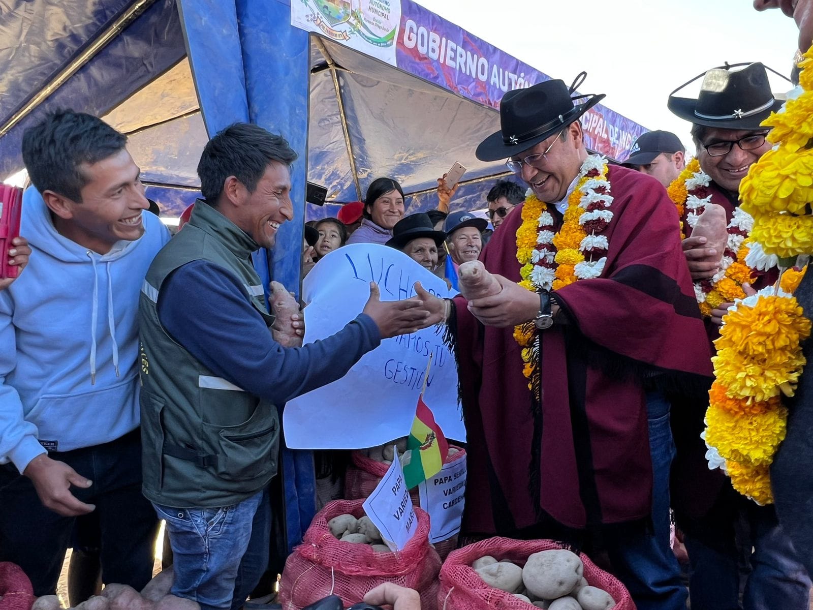 En Incahuasi empieza construcción de planta procesadora de papa con inversión de Bs 161 millones