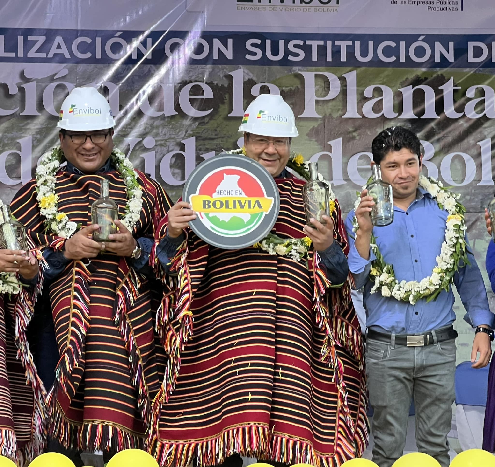 Inicia ampliación de la capacidad de producción de la planta de envases de vidrio con Bs 260 millones de inversión 