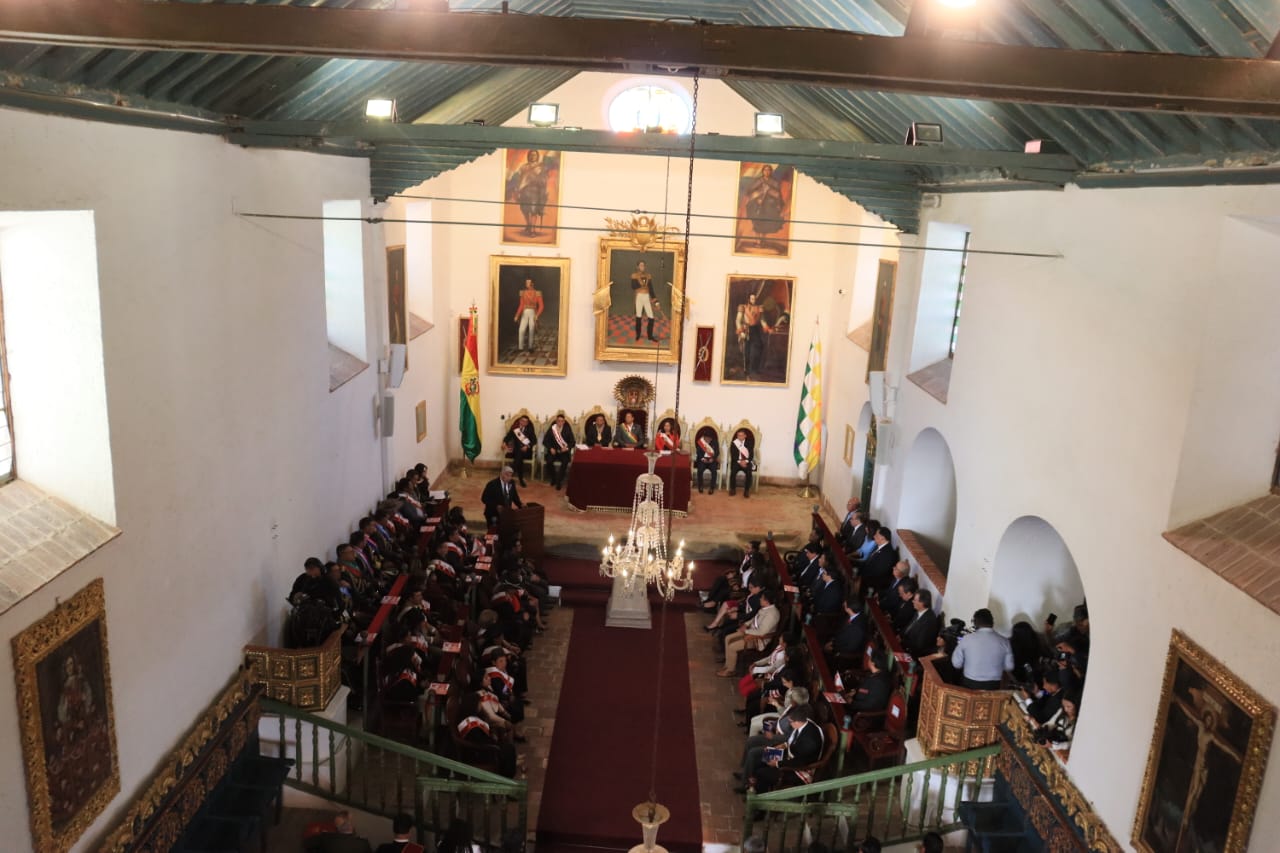 Presidente asegura en Sucre que la reconstrucción económica avanza firme, en todos los sectores y rincones