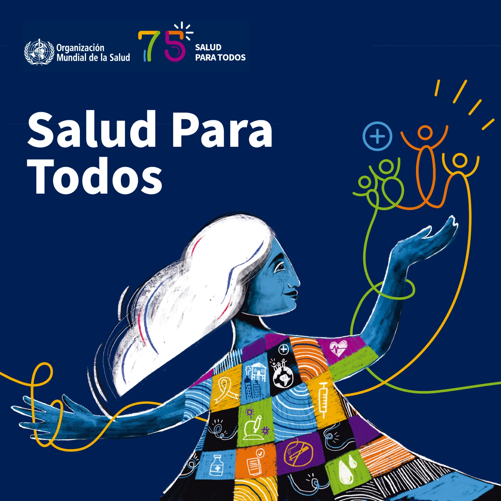 Arce saluda el 75 aniversario de la OMS y reafirma la lucha de Bolivia por la protección de la salud