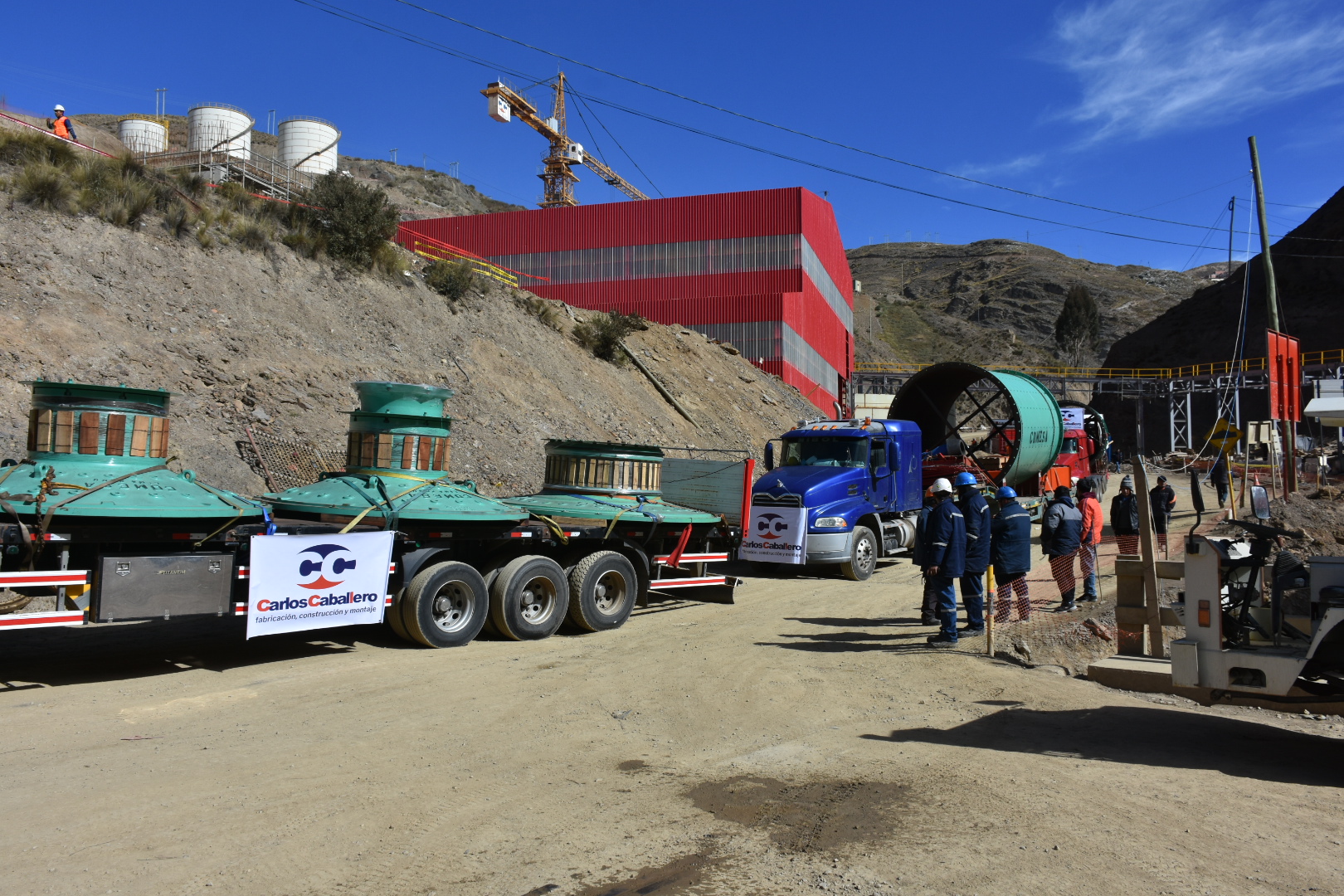 Construcción de la planta concentradora de estaño y zinc de Colquiri tiene un avance de 95%