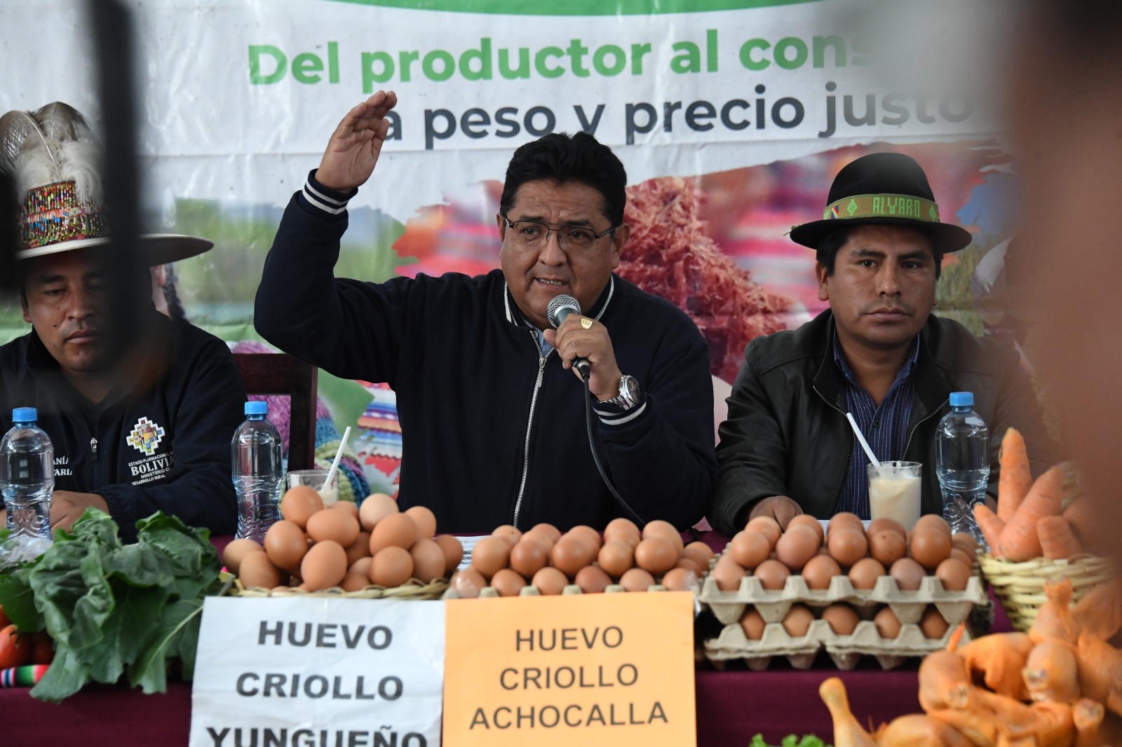 Cerca de medio millón de huevos a precio justo se ofrecerán en la feria “Del campo a la olla” del jueves en La Paz