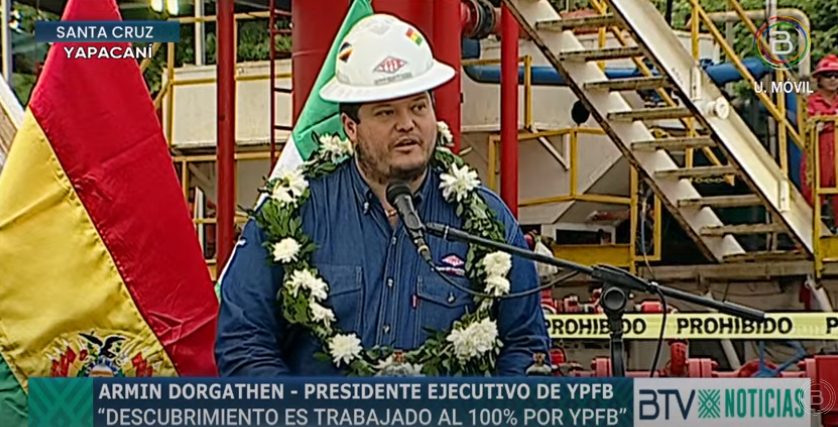 Hallazgo del pozo Yope-X1 marca un hito en el trabajo exploratorio de YPFB