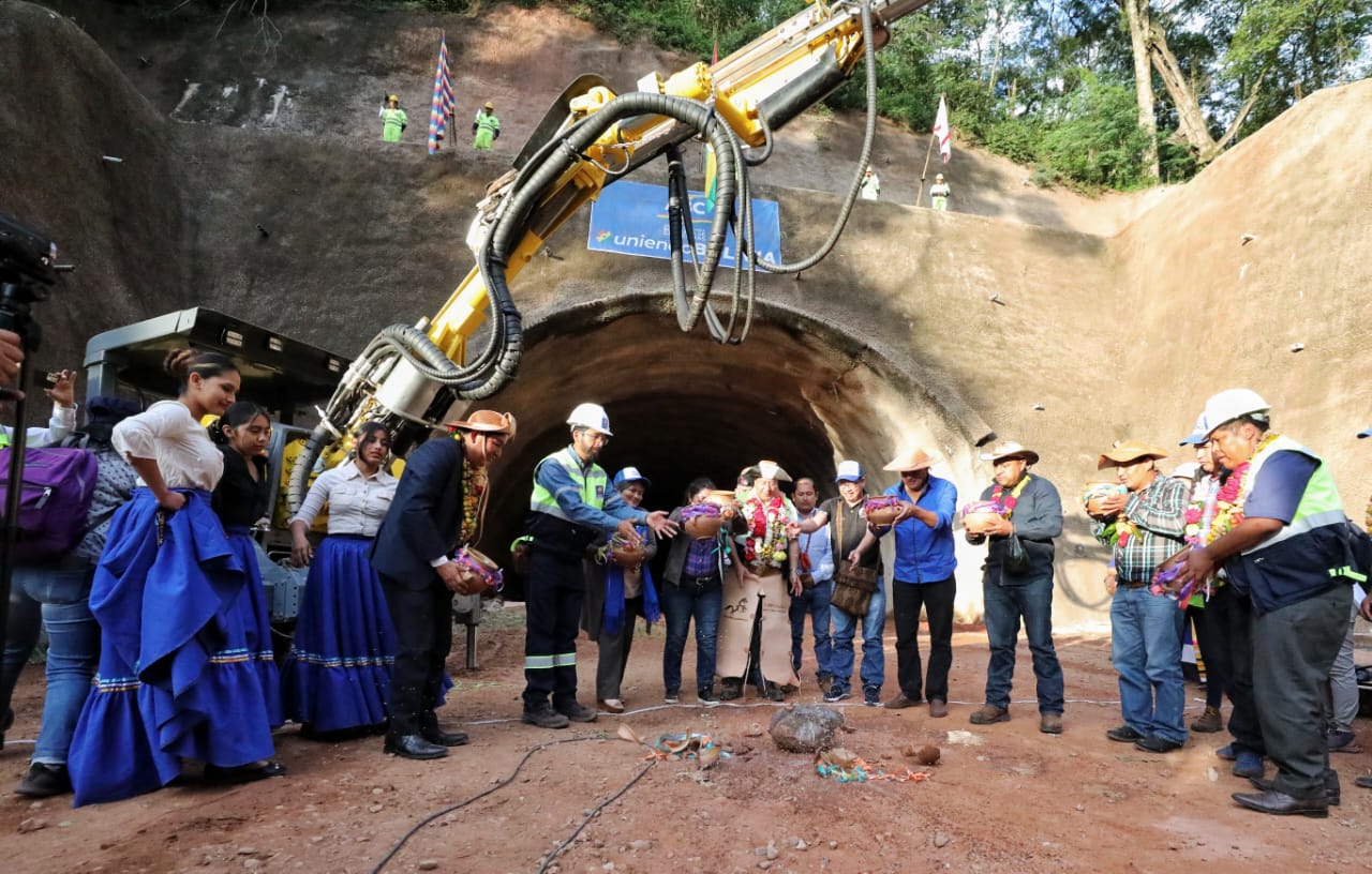 Reinician construcción del Túnel de Incahuasi con $us 25,3 millones para unir Chuquisaca y Santa Cruz