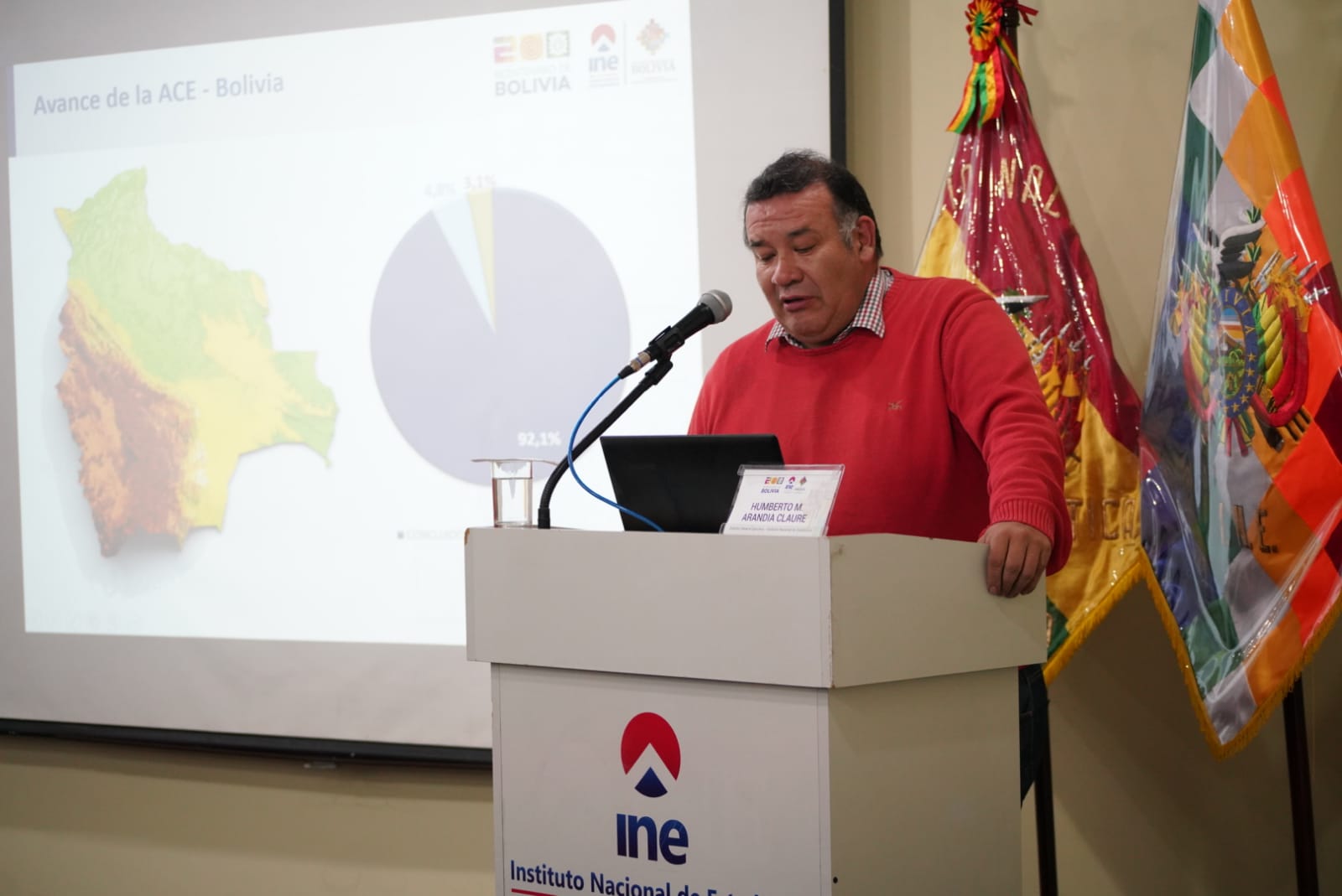 Censo 2024: Actualización Cartográfica llega al 92,1% en Bolivia y se firman acuerdos con 333 municipios