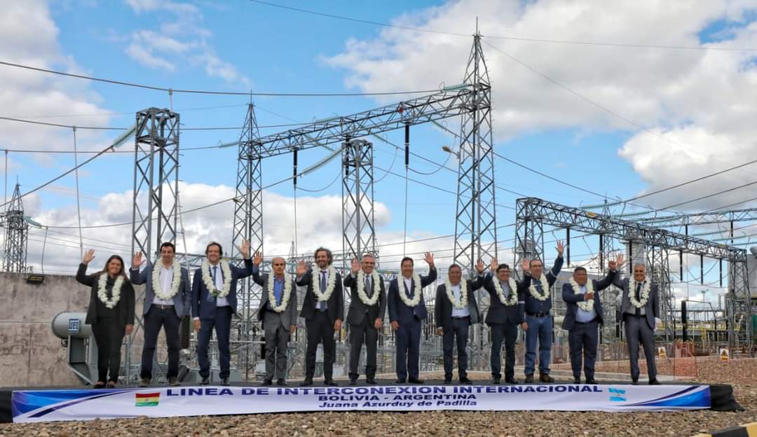 Línea de Interconexión “Juana Azurduy” concreta integración energética de Bolivia con Argentina, Uruguay, Paraguay y Brasil