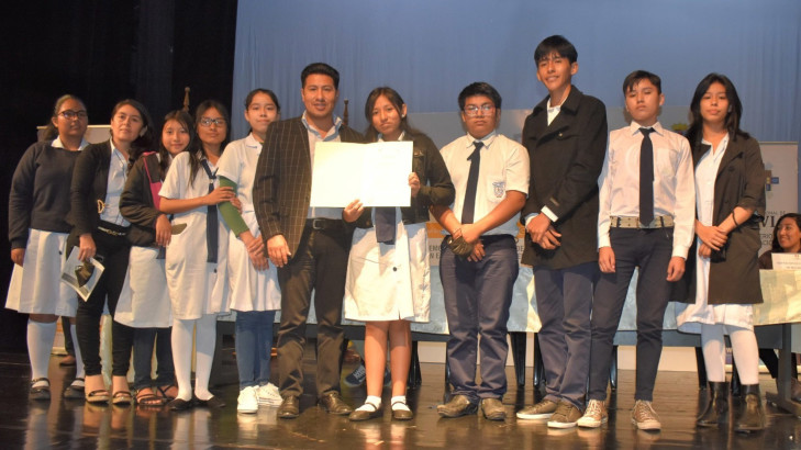 TED Santa Cruz concluye entrega de credenciales a gobiernos estudiantiles