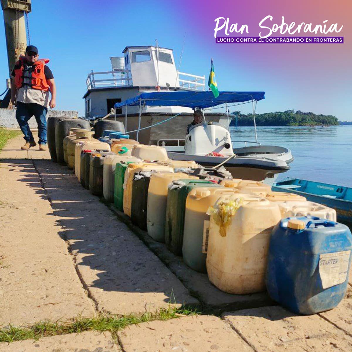 La lucha contra el contrabando de combustibles suma Bs 35 millones en incautaciones