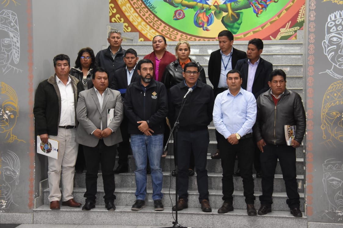 FAM Bolivia y Asociaciones Municipales respaldan gestión del presidente Arce