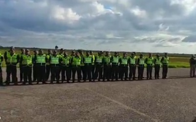 Comando designa a nuevos policías en el aeropuerto de Viru Viru