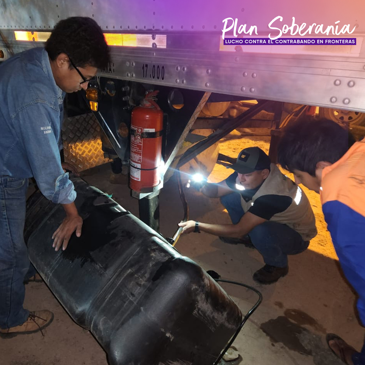 Incautan 347.218 litros de gasolina y diésel de contrabando en el primer semestre