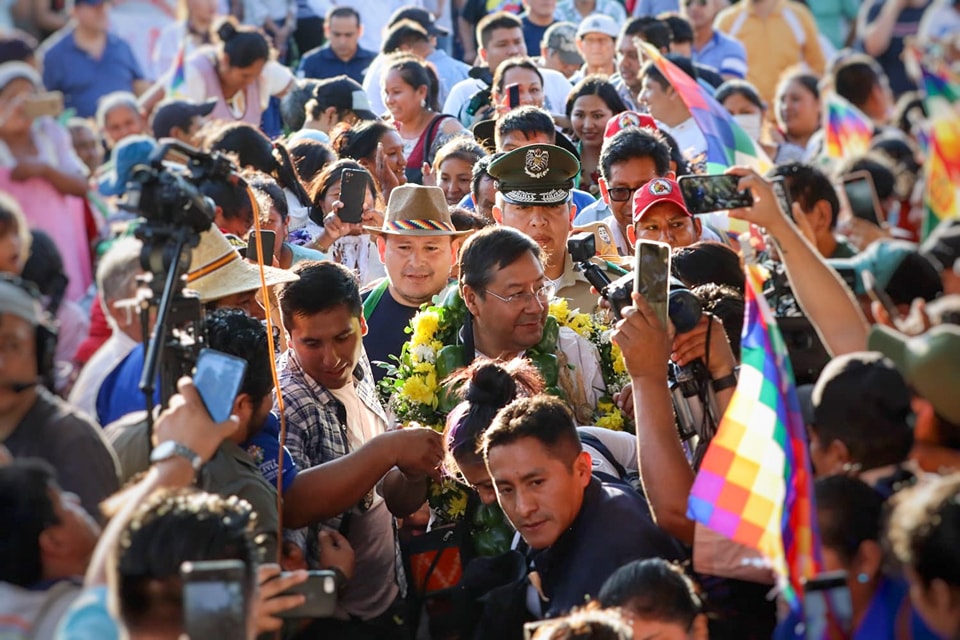 Sectores sociales y estructuras del MAS rechazan veto de la cúpula masista y respaldan al gobierno de Arce