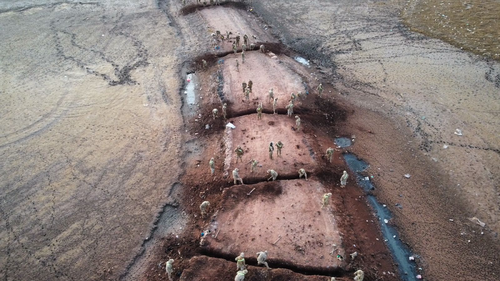 Militares inhabilitan “La Carroñera”, muelle ilegal en el río Desaguadero utilizado para el contrabando
