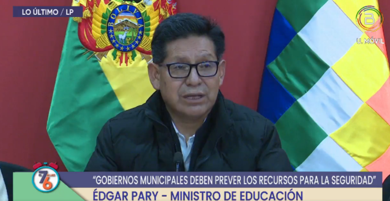 Presidente Arce convoca a reunión para definir acciones contra la violencia en unidades educativas