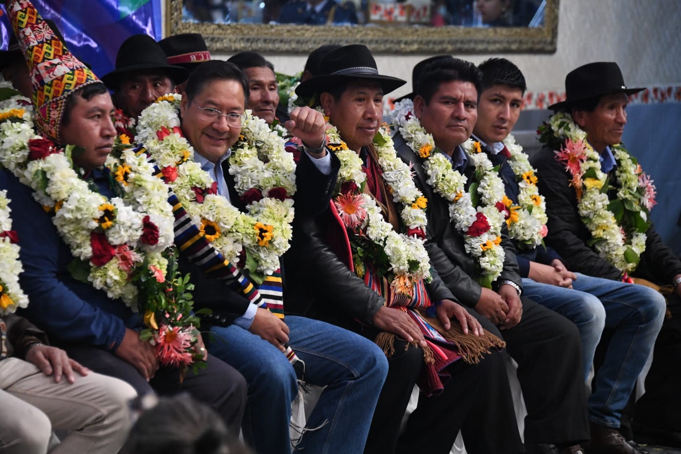 Presidente destaca que el MAS IPSP se forjó con la lucha y decisión de la CSUTCB y otras organizaciones sociales