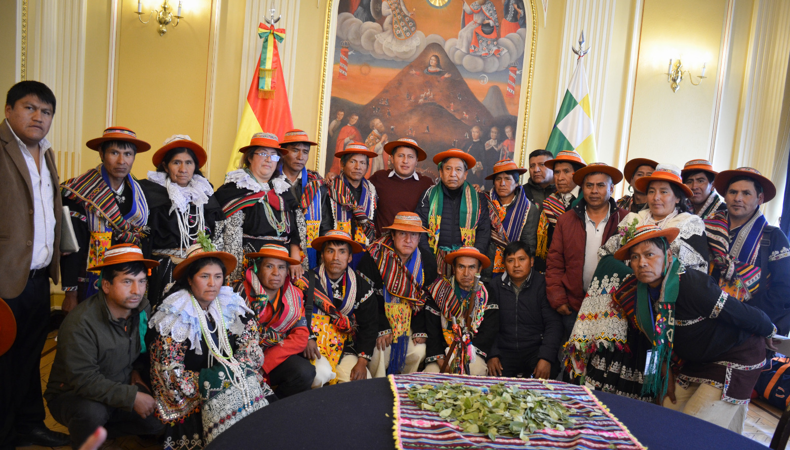 Ayllus de Potosí respaldan gestión de Arce y destacan la importancia de la soberanía alimentaria