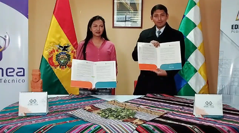 Estudiantes del Instituto Técnico Atenea realizarán prácticas en la Editorial del Estado 