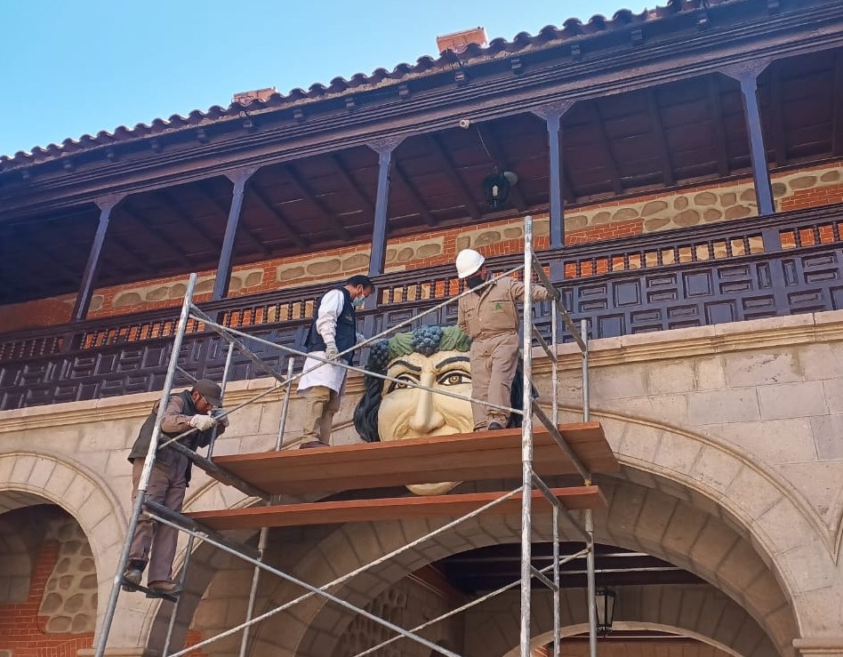 Intervienen el emblemático Mascarón de la Casa Nacional de Moneda