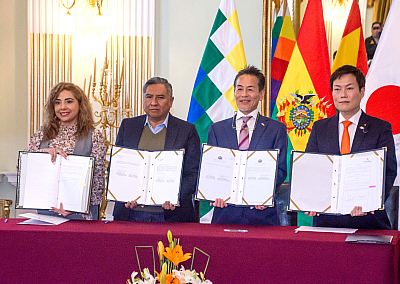 Japón dona equipos de alta tecnología valuados en $us 2,5 millones para cinco hospitales