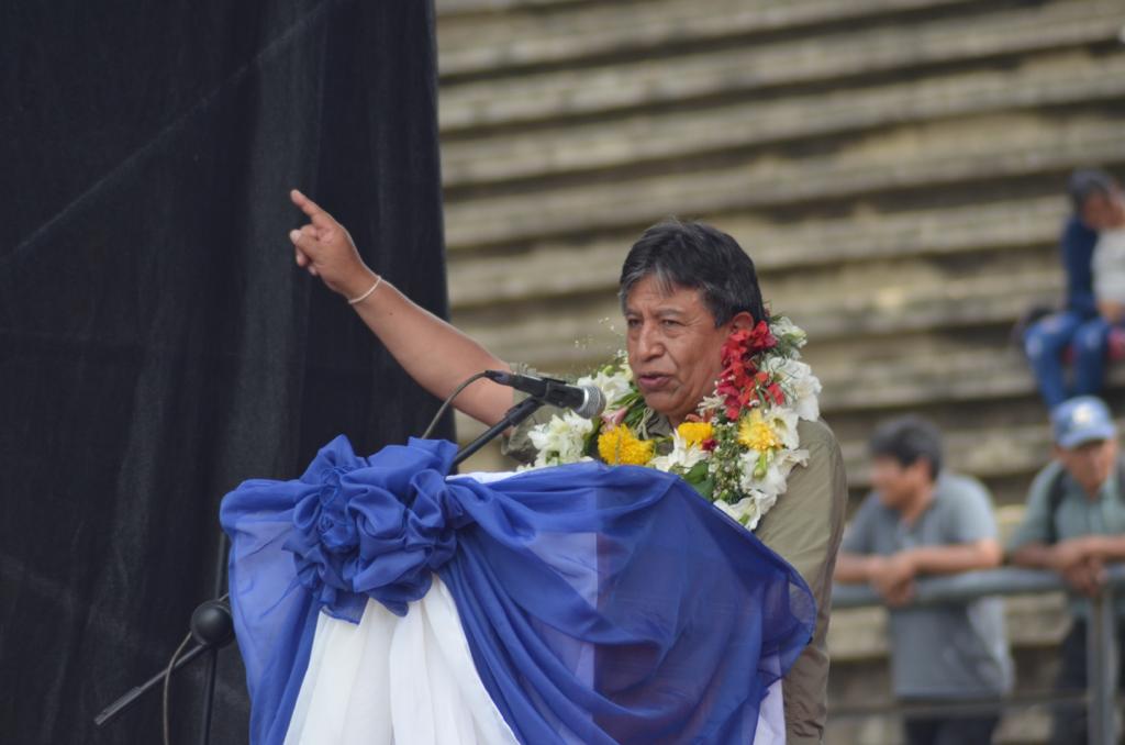 Choquehuanca afirma que Arce acelerará el avance a la industrialización de Bolivia