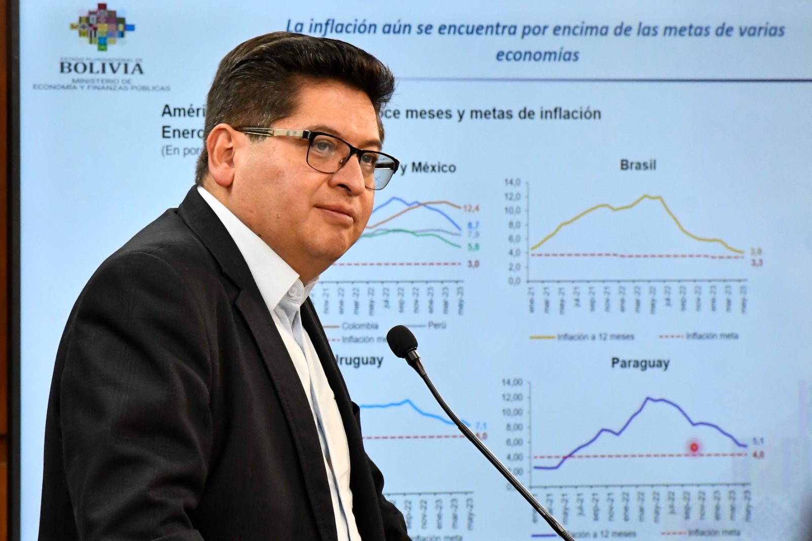 Bolivia con la inflación más baja de la región y la octava en el mundo